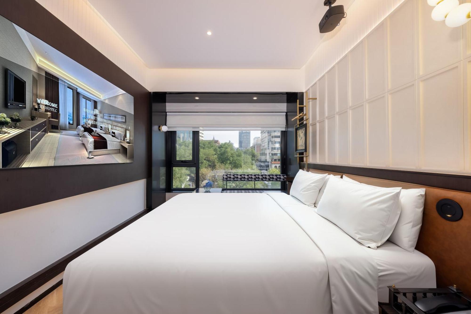 Beijing Tangfu Sanlitun Boutique Hotel---Breakfast, Restaurant And Bar, Close To Tian'Anmen Square Forbidden City Temple Of Heaven, Laundry, Gym, Robot, Ticket Service, Located In City Center Metro Line 2, One Station To Airport Express Buitenkant foto