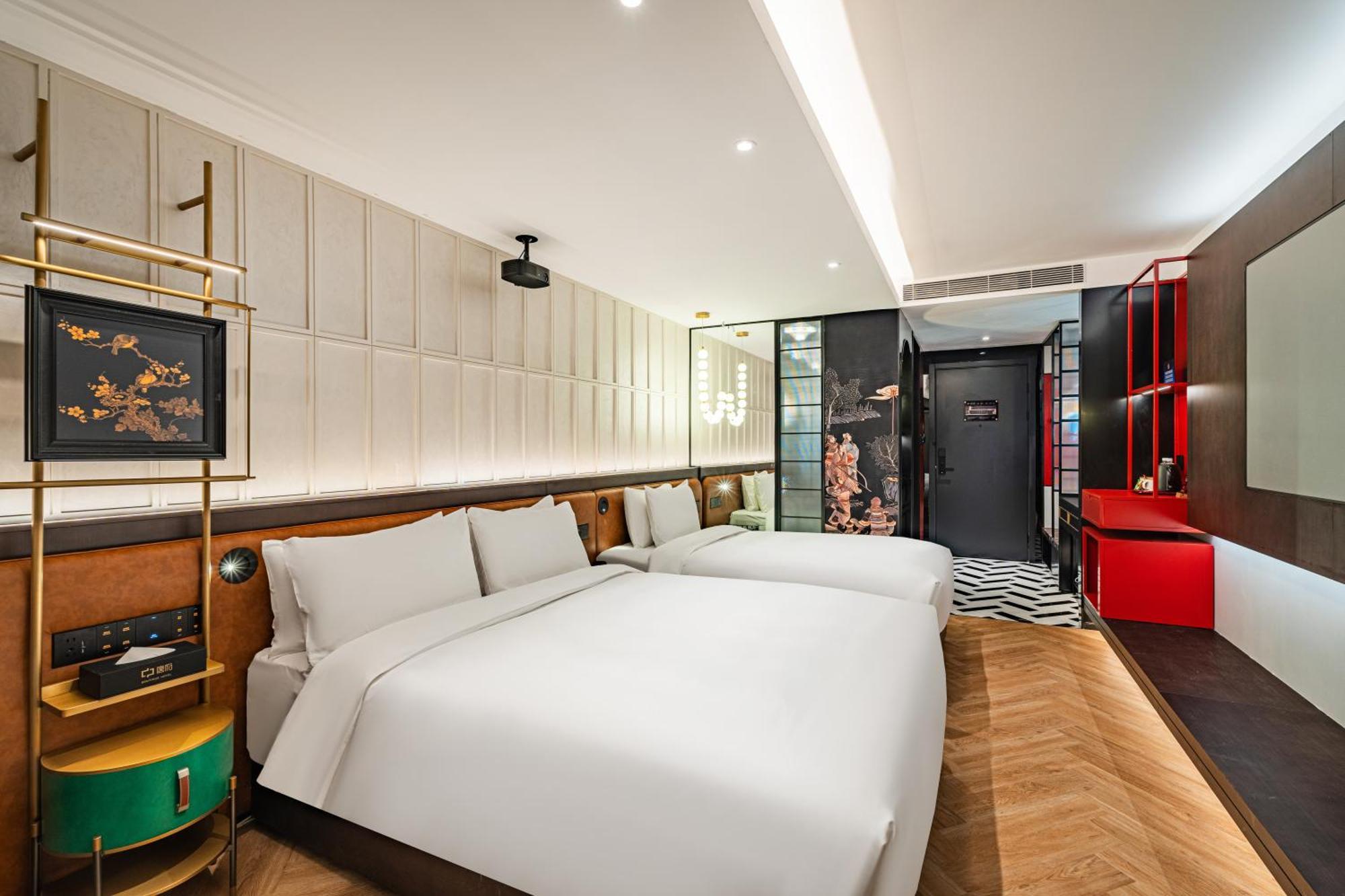 Beijing Tangfu Sanlitun Boutique Hotel---Breakfast, Restaurant And Bar, Close To Tian'Anmen Square Forbidden City Temple Of Heaven, Laundry, Gym, Robot, Ticket Service, Located In City Center Metro Line 2, One Station To Airport Express Buitenkant foto